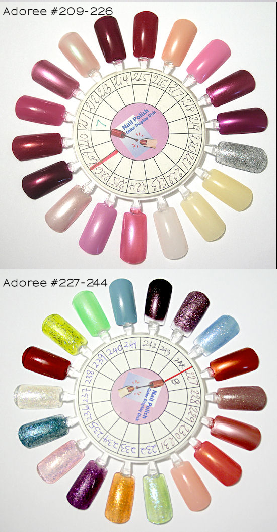 Adoree nail polish #209-244