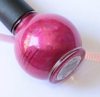 prom glitter hot pink polish