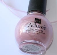 Prom frost pastel pink polish