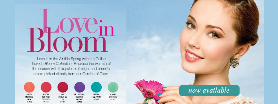New Gelish Love in Bloom Collection
