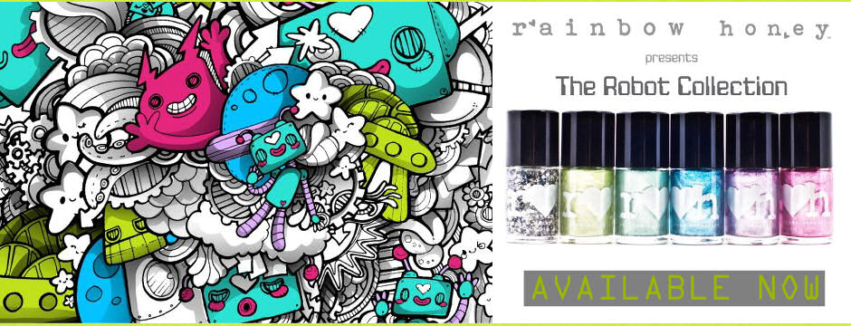 New Rainbow Honey Robot Collection