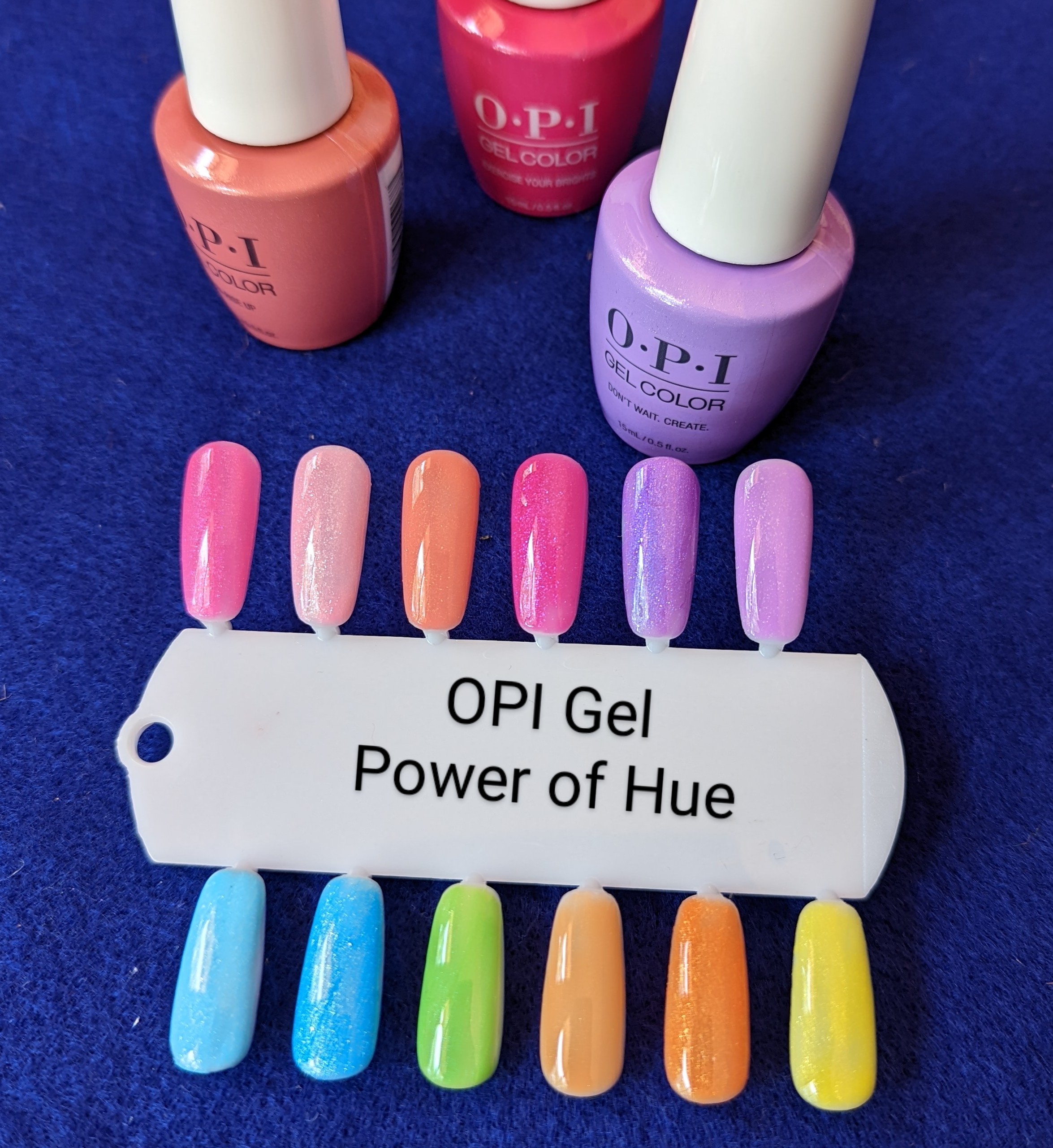 OPI Gelcolor Power of Hue Summer 2022 - Esther's Nail Center